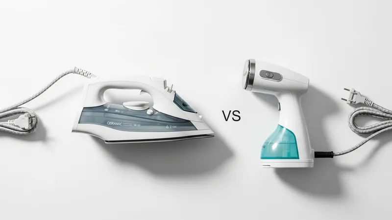 Défroisseur vapeur vs fer à repasser comparaison
